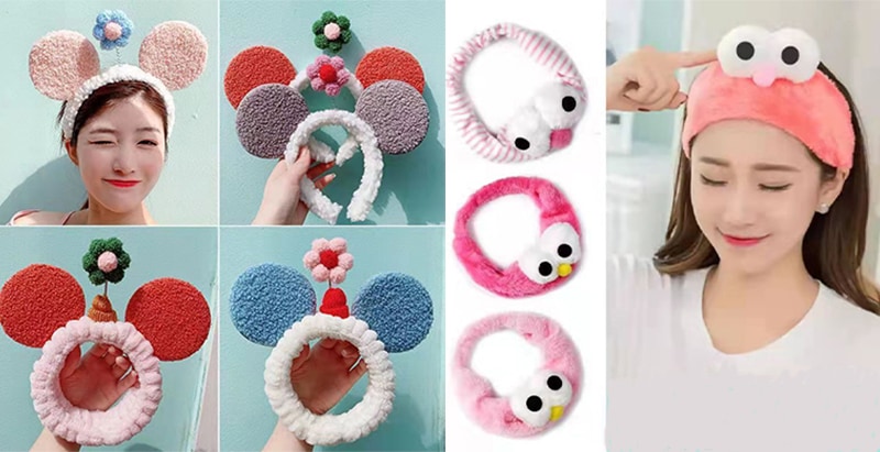 ヘアアクセサリー ヘアバンド お風呂洗顔バンド ベビー洗顔バンド 韓国大人気 お風呂 洗顔バ