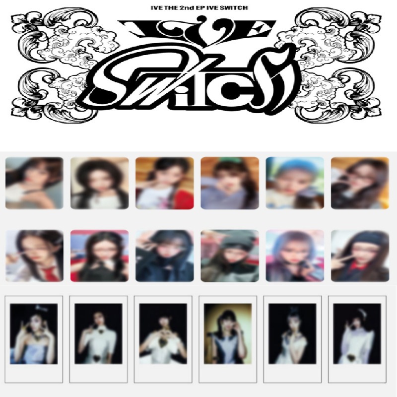 [MUSICKOREA LUCKYDRAW 6種/1SET]VE - SWITCH / 2ND EP ALBUM[only photocard,NO ALBUM]
