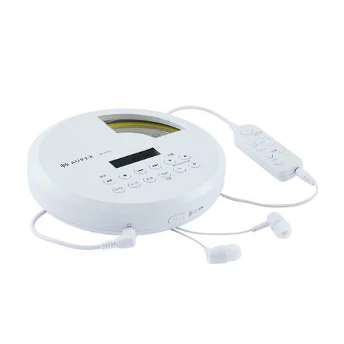 東芝 AX-CP10(W) ポータブルCDプレイヤー MP3再生対応 ホワイト