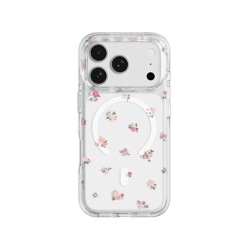 【GRAGG】 MAGSAFE LAYERS FRAME CASE CLEAR - SOFT BLOOM 正規品