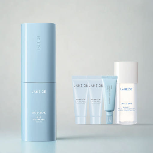 ウォーターバンクブルーヒアルロニックセラム50ml +サンプル4個