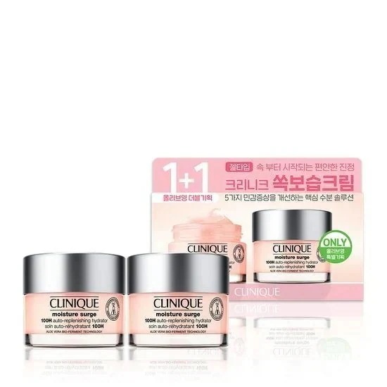 [25FW/New]モイスチャー サージ すっきり保湿 水分クリーム 50ml+50ml #低刺激 #光彩 #アロエ #カフェイン