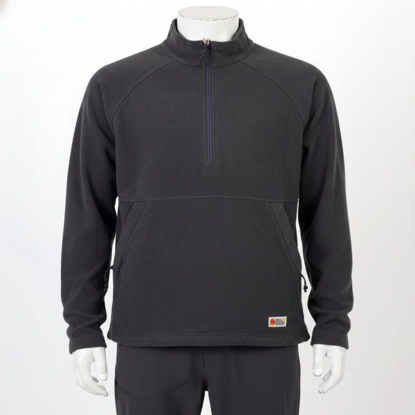 FJALLRAVEN تولید男性バルダックライトフリース87055030 VARDAG LITE FLEECE M DARK GREY 827097