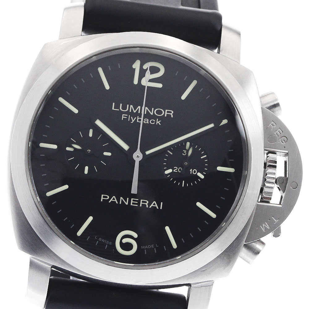 パネライ PANERAI PAM00361 ルミノール 1950 フライバック クロノグラフ 自動巻き メンズ 箱付き_900150【中古】