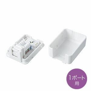 （まとめ買い）シャッター付ローゼットキット マグネット付 LA-RZ-21K [x3]