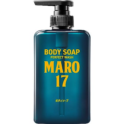 他サイト： MARO17(マーロ17) パーフェクト ボディソープ メンズ 濃密泡 ベルガモット&レモンの香り 450ml マーロ ボディーソープ 男性用の商品画像