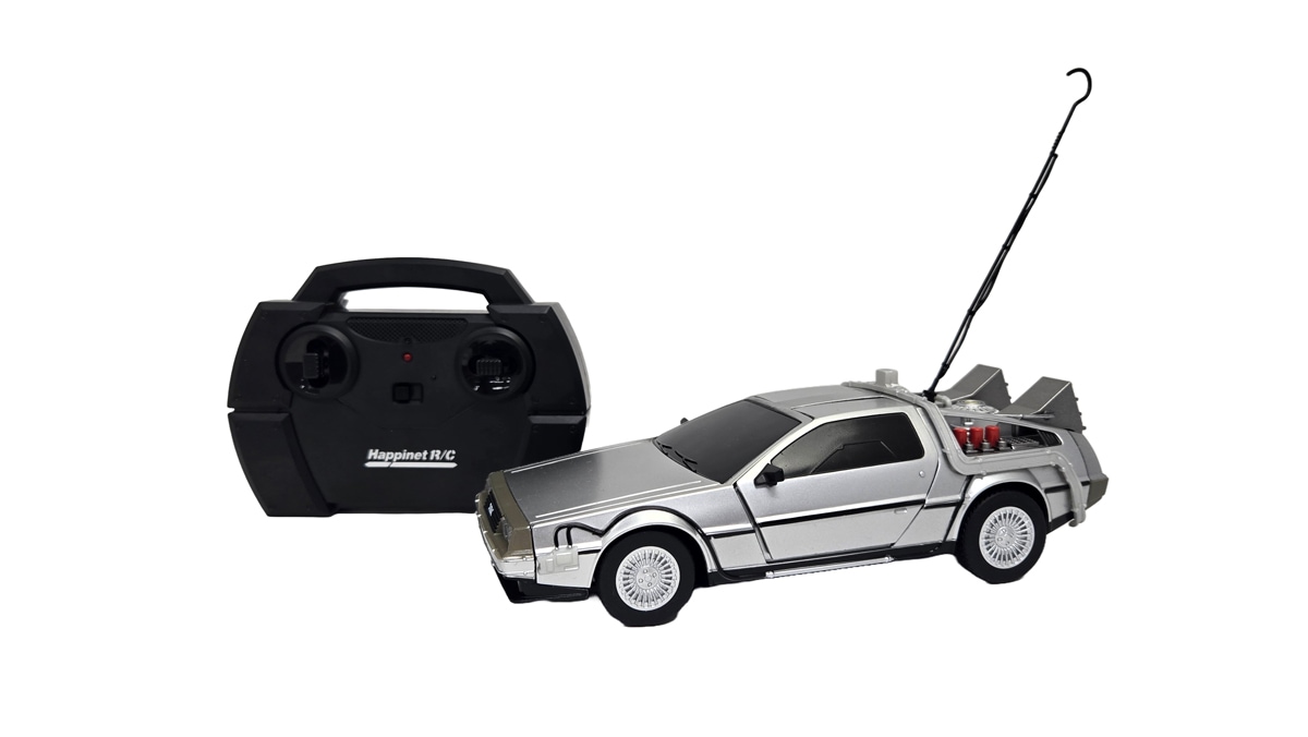 ハピネット R/C バック・トゥ・ザ・フューチャー Part1 タイムマシーン ラジコン RC BTTF1 タイムマシーン