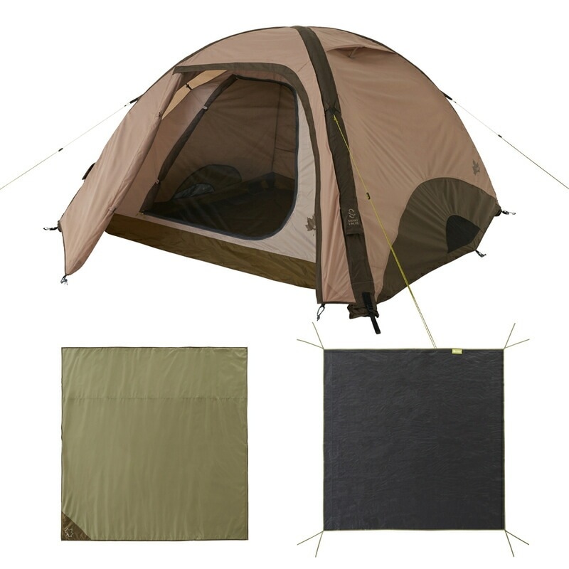 ロゴス テント Tradcanvas エアマジックドームMセット-BJ 71208005