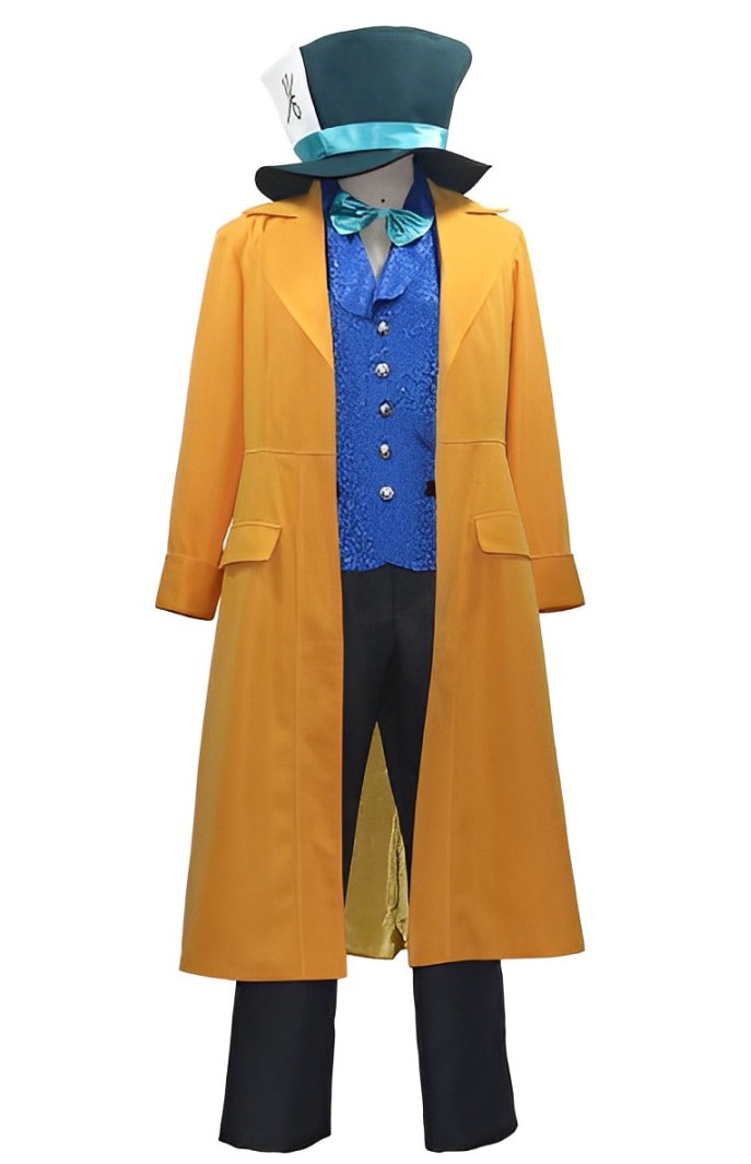 ディズニー衣装 不思議の国のアリス マッドハッター コスプレ衣装 P695