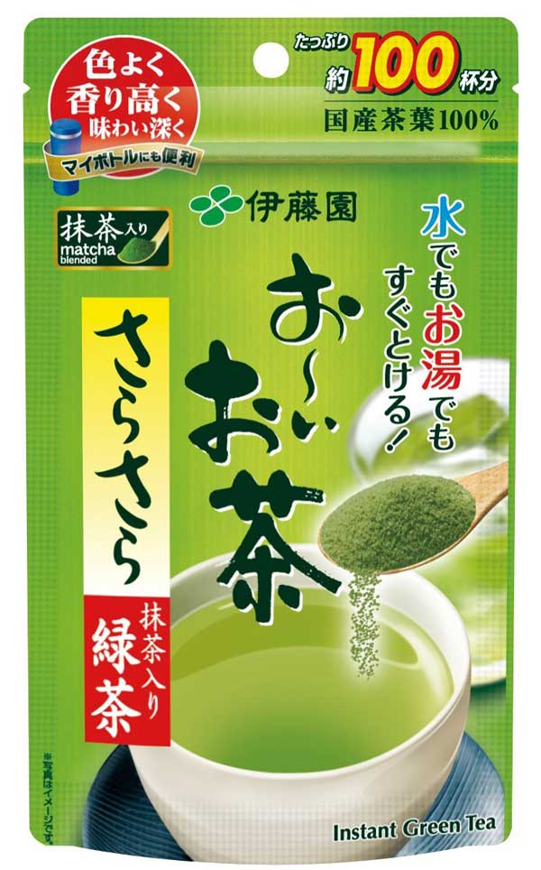 おーいお茶 さらさら抹茶入り緑茶80g(6個) 伊藤園