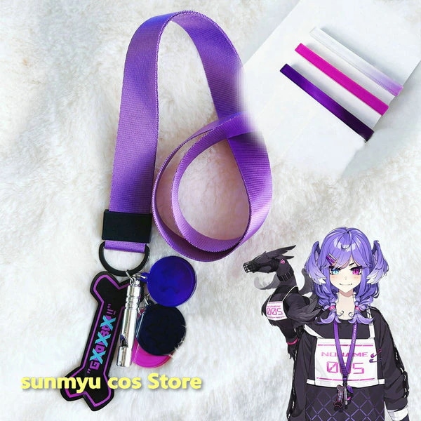 VTuber にじさんじEN セレン 龍月 髪飾り ヘアピン＋ネックレス コスプレ道具 アクセサリー