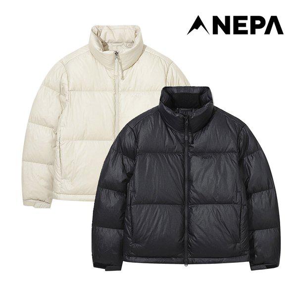 女性サイフォンパッファショートダウンジャケット 7L82018