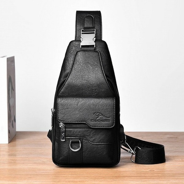 超特価ボディバッグ ショルダーバッグ PU フェイクレザー ワンショルダー メンズバッグ