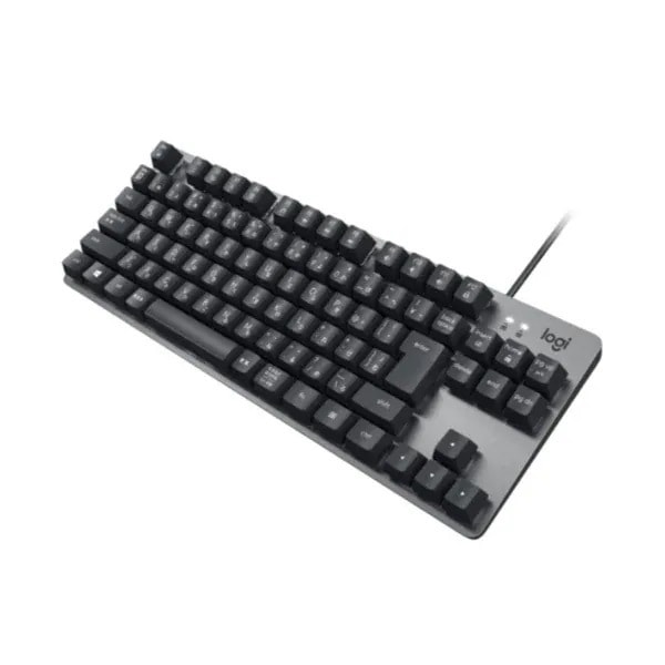 キーボード K835 TKLメカニカル K835GPB グラファイト/スレートグレー TTCブルー