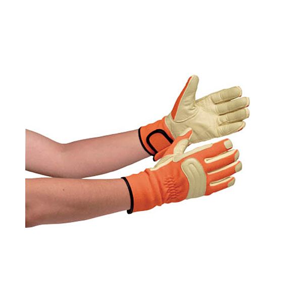 ミドリ安全消防/レンジャー用 防火手袋(豚革補強タイプ) LL MK-FM-2-OR-LL 1双