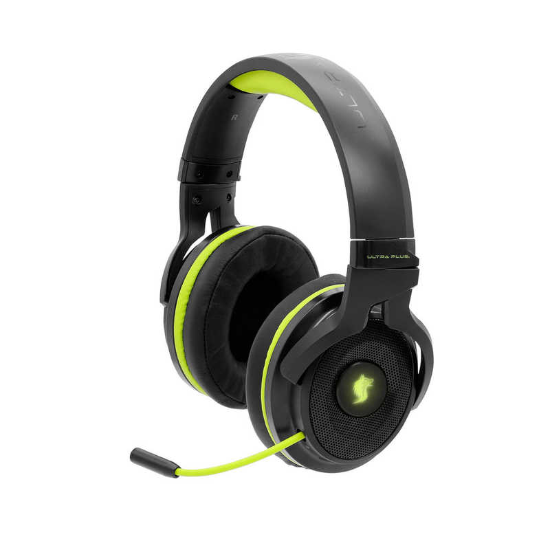 プリンストン　ULTRA PLUSゲーミング2.4GHzワイヤレスヘッドセット ［両耳 ヘッドバンドタイプ］　UP-HS24WBK