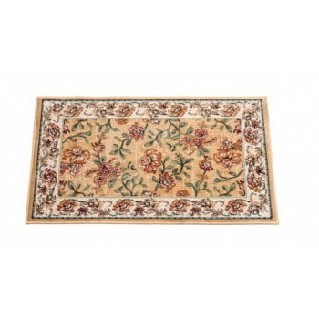 セリーヌマット ベルギー製モケット織り 玄関マット 50x80 ベージュ R1400750BE