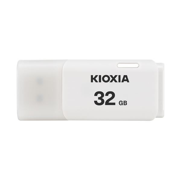 (まとめ) KIOXIA トランスメモリー U202 32GB ホワイト KUC-2A032GW (×5セット)