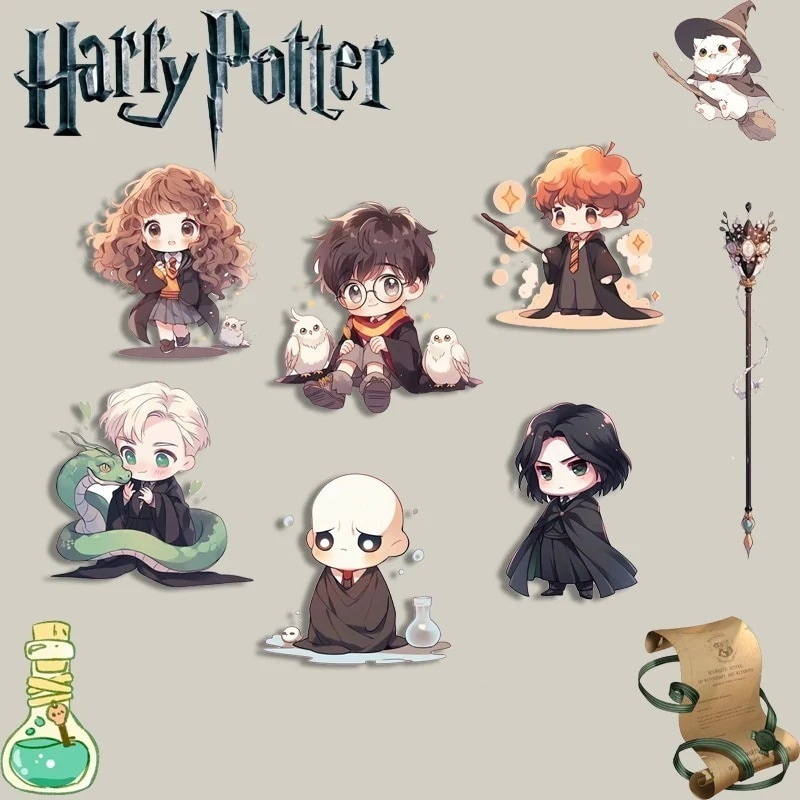 【1つ買うと10つ無料】ハリーポッター漫画ブローチ#harry#ランドセル吊り飾り