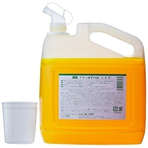 フェニックス　ARA　アラ！　液体入浴料　ゆずの湯　4L×4本入【取り寄せ商品・即納不可・代引き不可・返品不可】