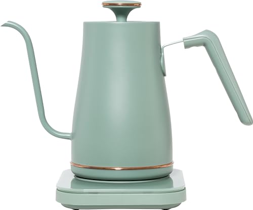 電気ケトル 電気ポット 0.8L (消費電力1200W/温度調節/保温機能/空焚き防止機能) セラドン グリーン 限定 EGL-C1281(CE)