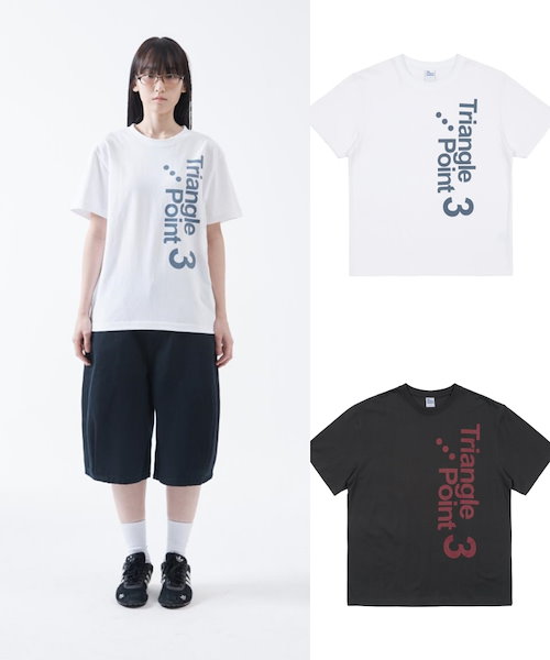 ユニセックス ロゴTシャツ[THE COLDEST MOMENT] TCM PIONEER T Qoo10 THE COLDEST MOMENT TCM PIONEER T プリント 半