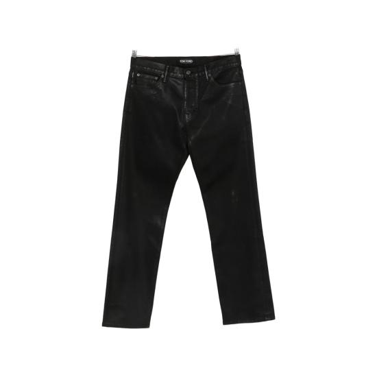 TOMFORD Men Straight Pants DMC109 DPH003 NAA BLACK