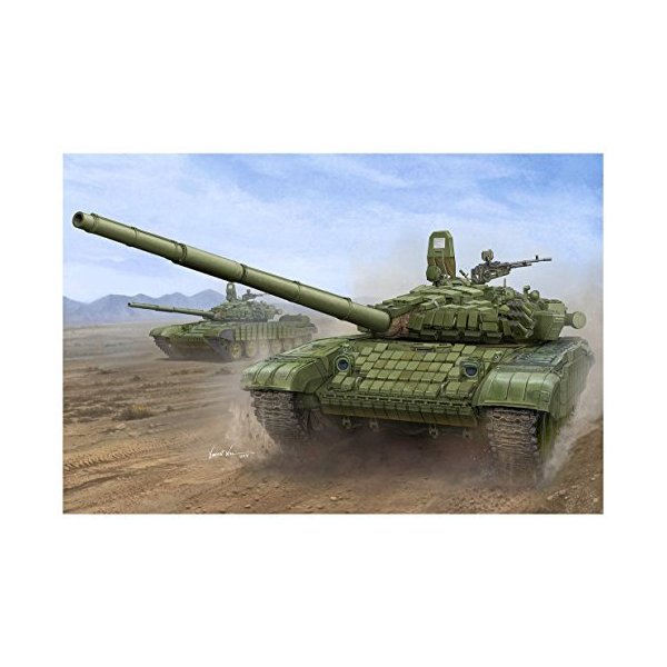 Trumpeter 1/16 750925T72B/B1MBT with Contact 1Model Kit 並行輸入品 60,400円