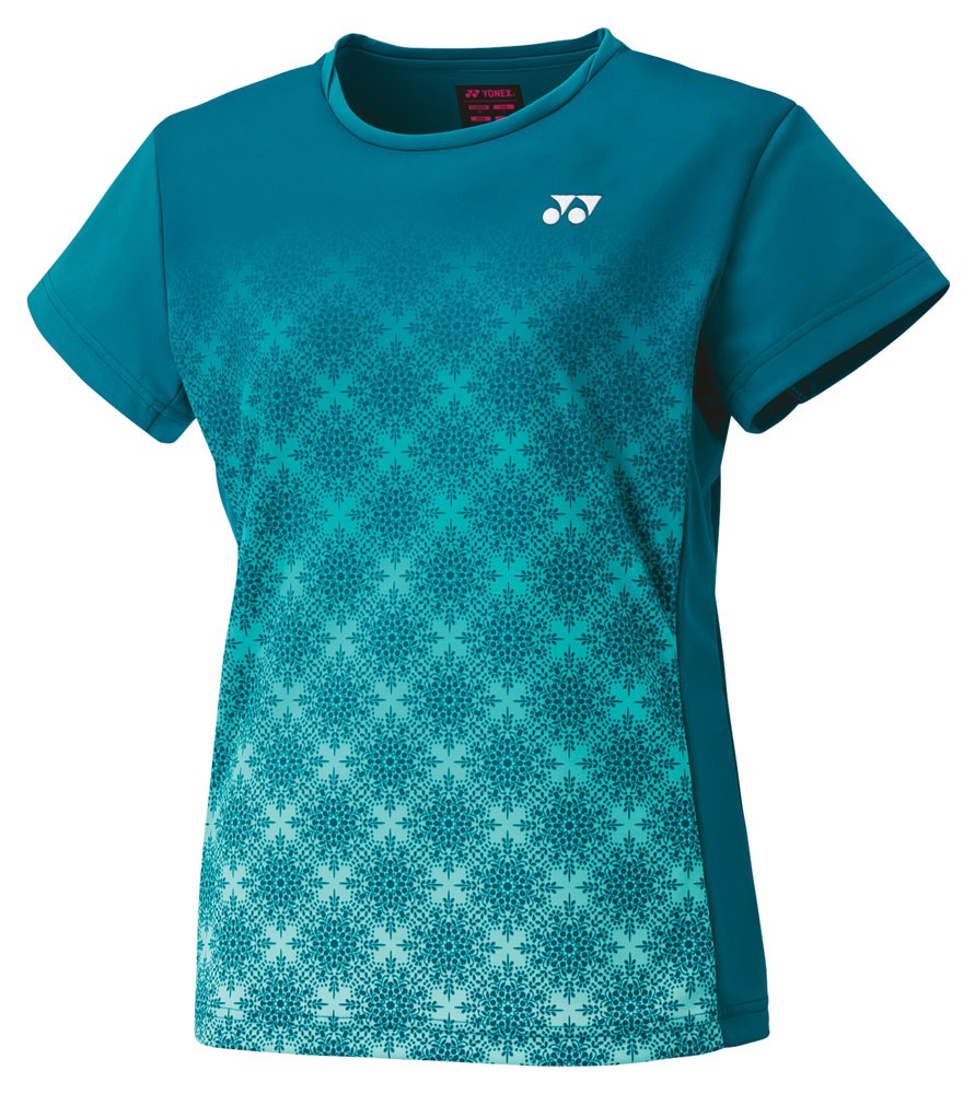 ヨネックス YO-20738-817-M ウィメンズ ゲームシャツ(ティールブルー・サイズ：M) YO20738817M