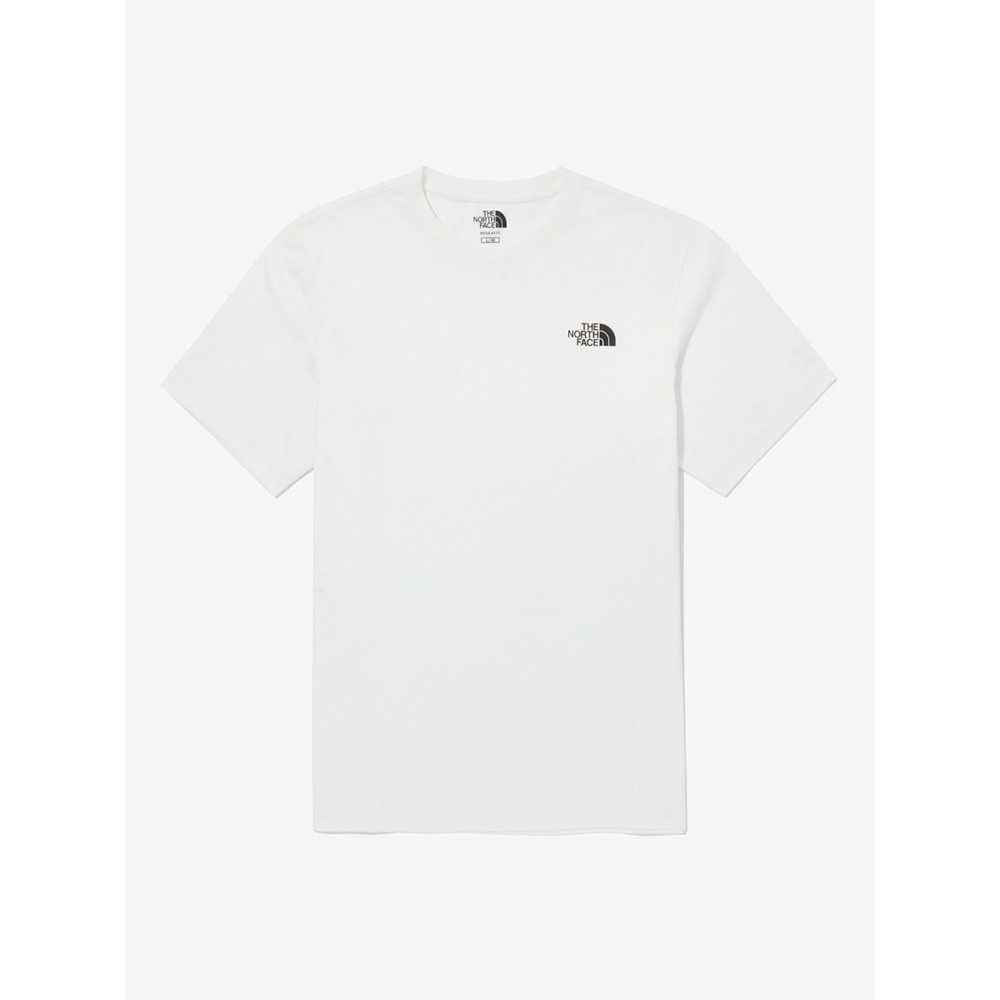 ザ・ノース・フェイス NT7UQ00J ホワイトレーベルコットンショートスリーブラウンドTシャツ