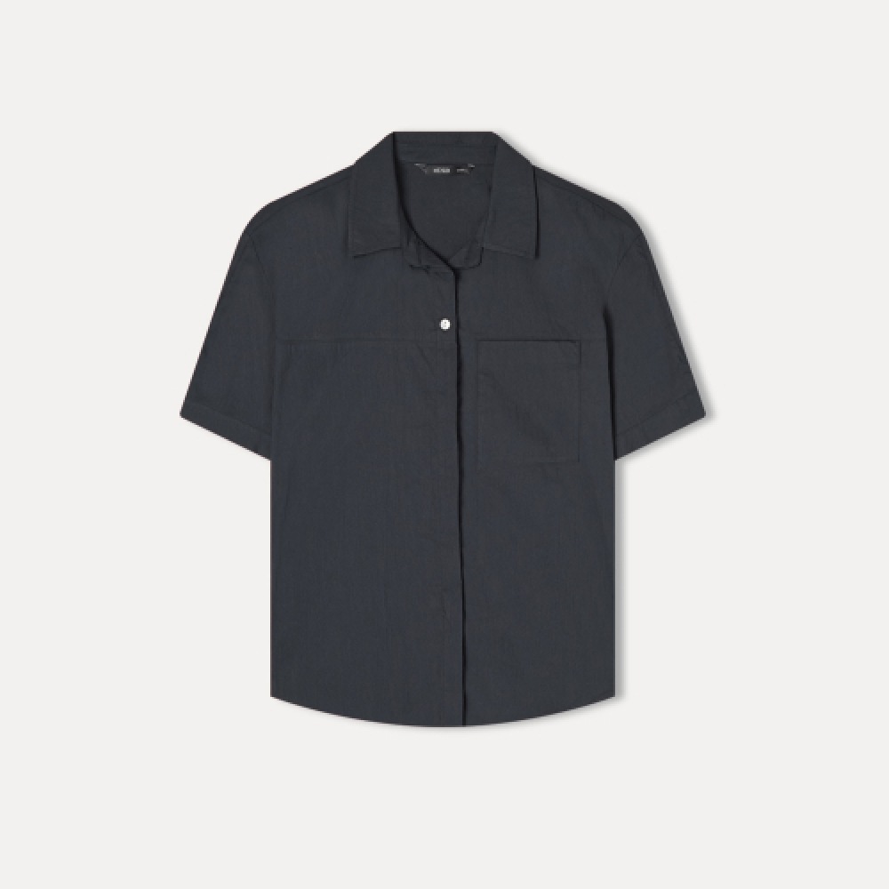 MIXXO オープンカラーショートスリーブシャツ_ミワフ804B