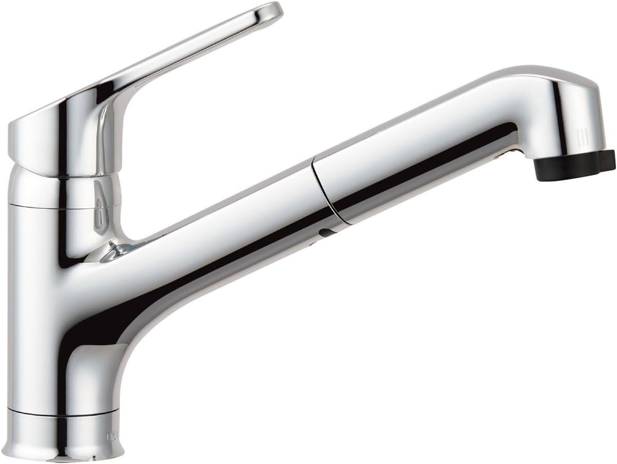 ハンドシャワー付 シングルレバー 混合水栓 RSF-833Y 一般地用 水栓 キッチン水栓 混合栓 水道 蛇口 節水 シャワー