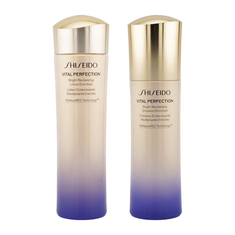 [セット]バイタルパーフェクション ブライトリバイタル ローション エマルジョン エンリッチド 化粧品 乳液 スキンケア[ギフトラッピング対応]