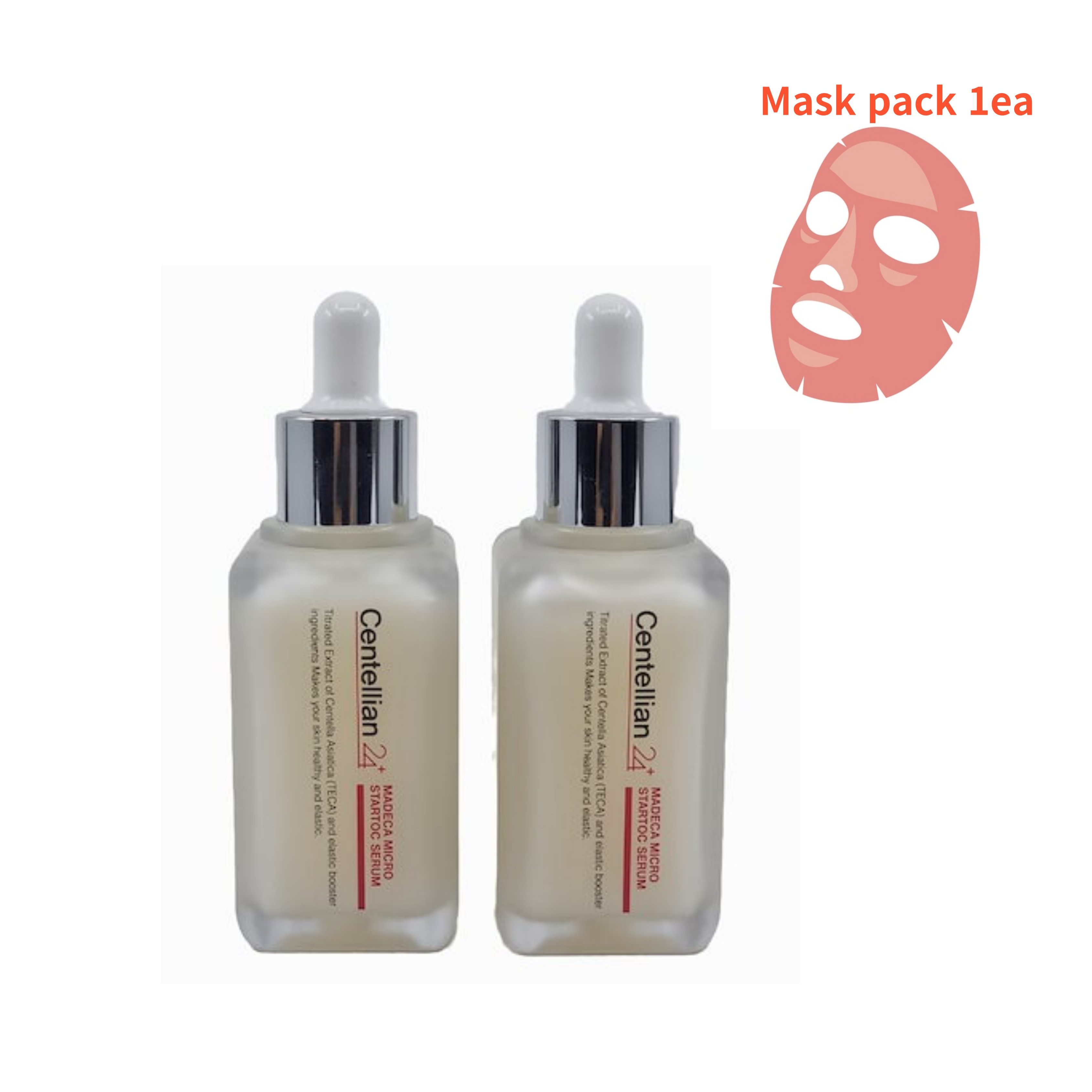センテリアン24 マデカ マイクロスタートーク セラム 50ml x2 (Gift :mask pack 1ea)
