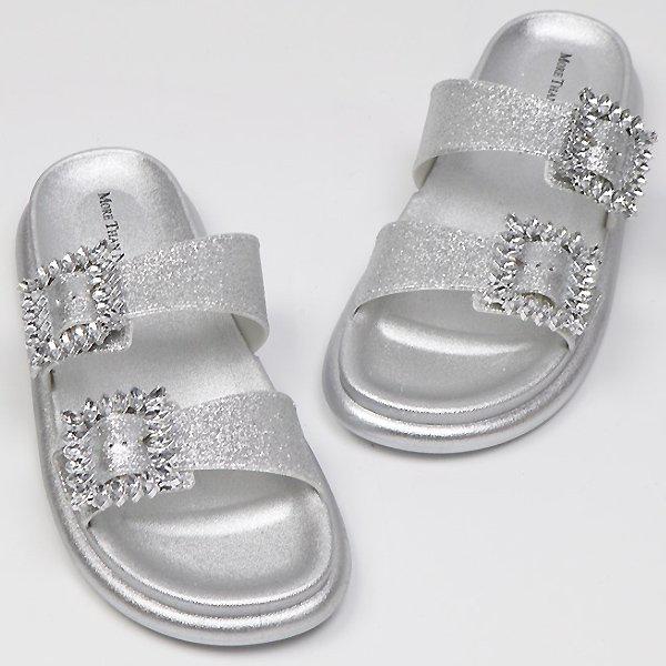 シューズ 四角い宝石 厚底 ストラップ 女性 レディース 夏 サンダル スリッパ 2cm smcamorsl_P419607771