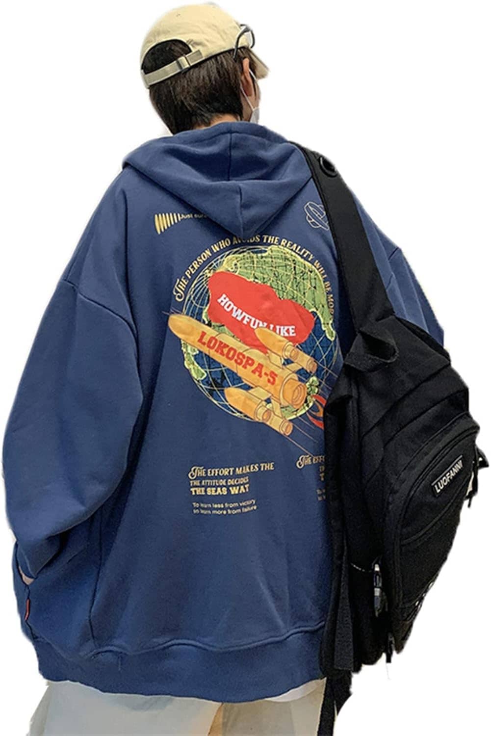 トレーナー 男性用 長袖 パーカー 柔らかい 伸縮性 フード付き 保温 吸汗 丈長め カジュアル ハンサム オシャレ 肌触りがいい 春秋服 アウター 体型パカー シンプル プリント ジップア