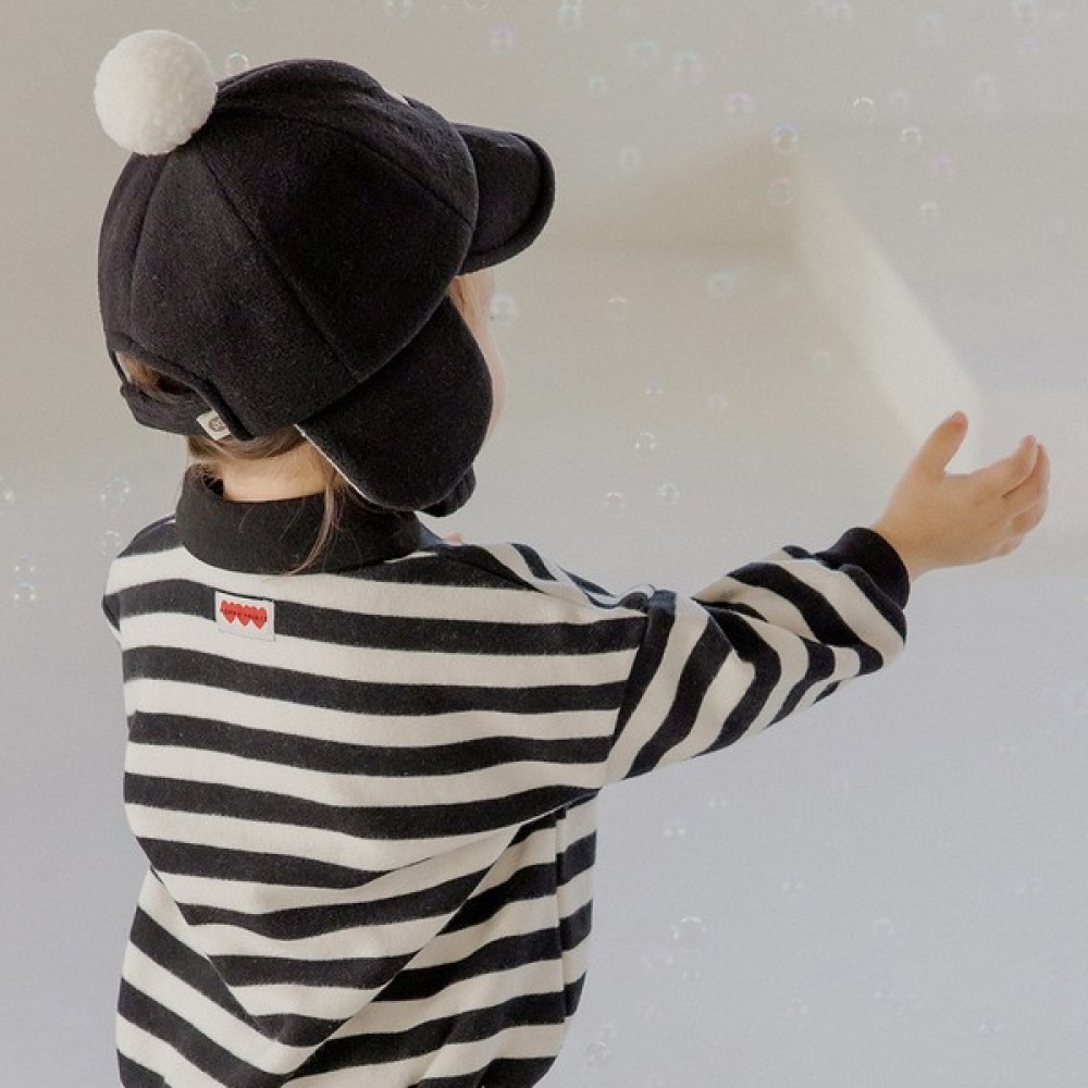 [ハッピープリンス] ジュノ起毛ベビースウェットシャツ