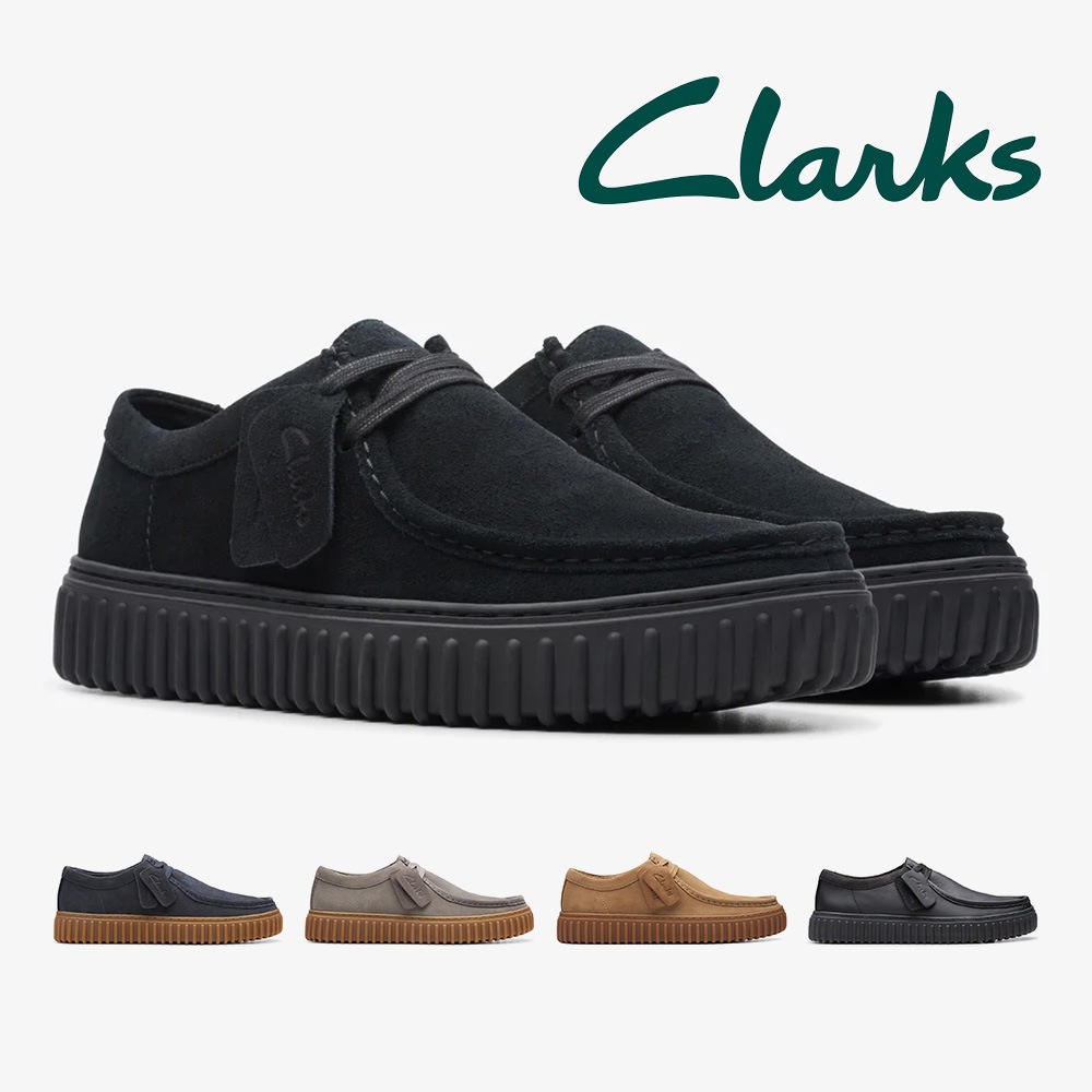 clarks モカシン メンズ トーヒルロー 26172019 26173471 26179708 26180121 26181385 クラークス Torhill Lo ワラビー 厚底