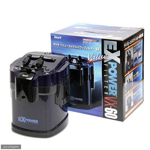 外部フィルター　テトラ　バリューエックスパワーフィルター　ＶＸ－６０　水槽用外部フィルター　簡単スタート　強力ろ過　ＣＲＣ10―03―01―15―00