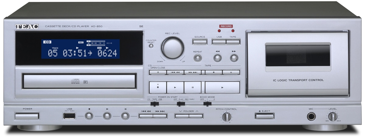 ティアック AD-850-SE カセットデッキ/CDプレーヤー AD850SE