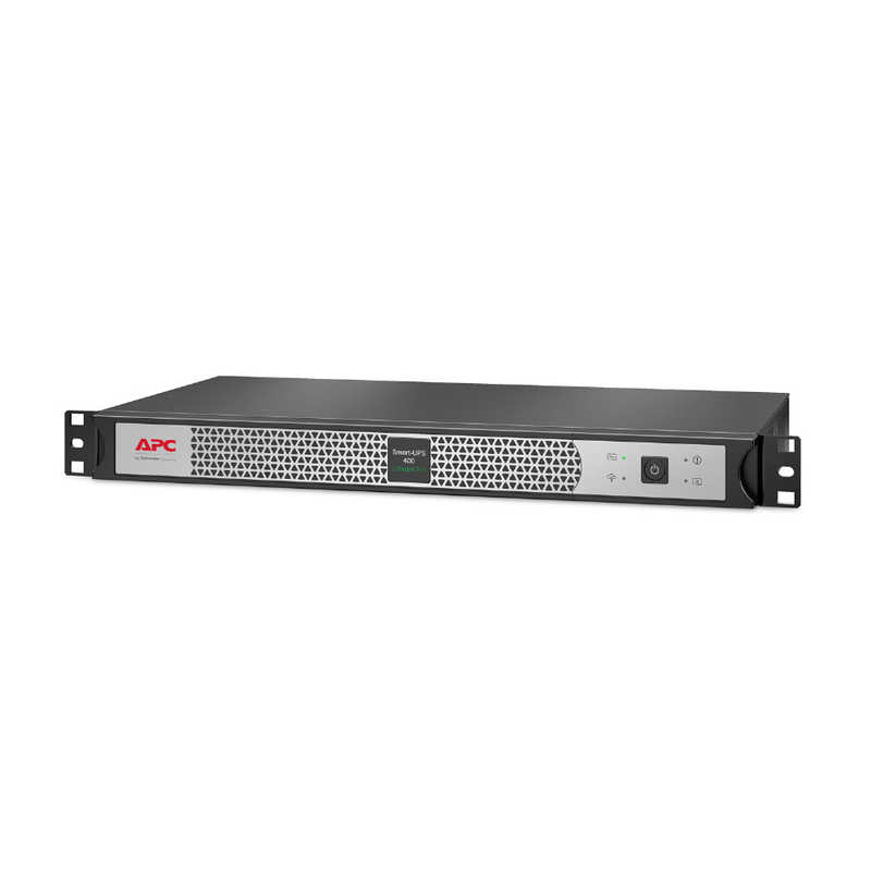シュナイダーエレクトリック　UPS 無停電電源装置 APC Smart-UPS Lithium IonShort Depth 400VA100V ブラック/シルバー　SCL400RMJ1U