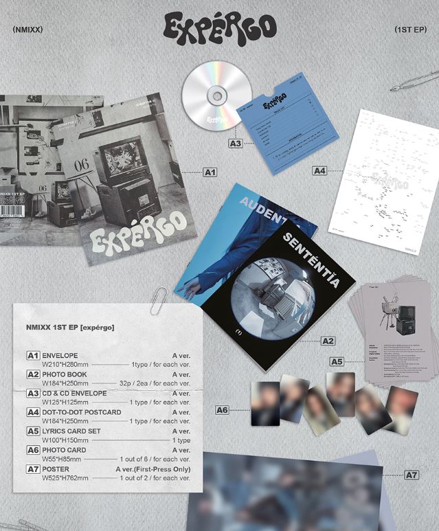 NMIXX expérgo / 1st EP Album (Standard ver.)