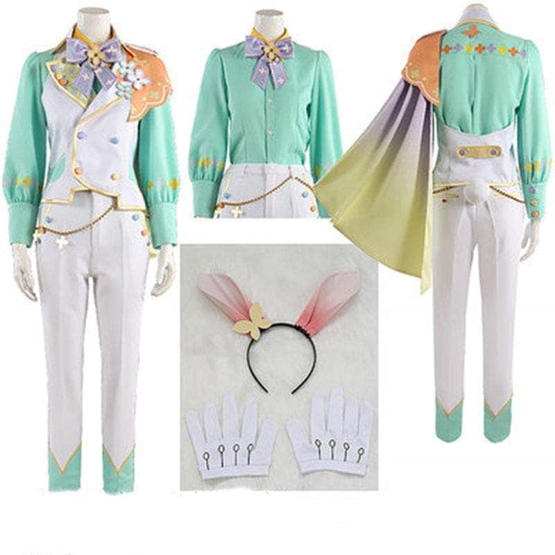 工場直販 急速出荷 あんさんぶるスターズ あんスタ Puffy Bunny パラダイム・リバーシ 日々樹 渉 葵 ひなた 仙石忍 天城 一彩 影片みか 風　コスプレ衣装　コスプレ服