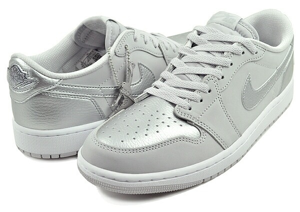 エアジョーダン 1 レトロ ロー OG cz0790-002 メタリックシルバー ニュートラルグレー AJ1