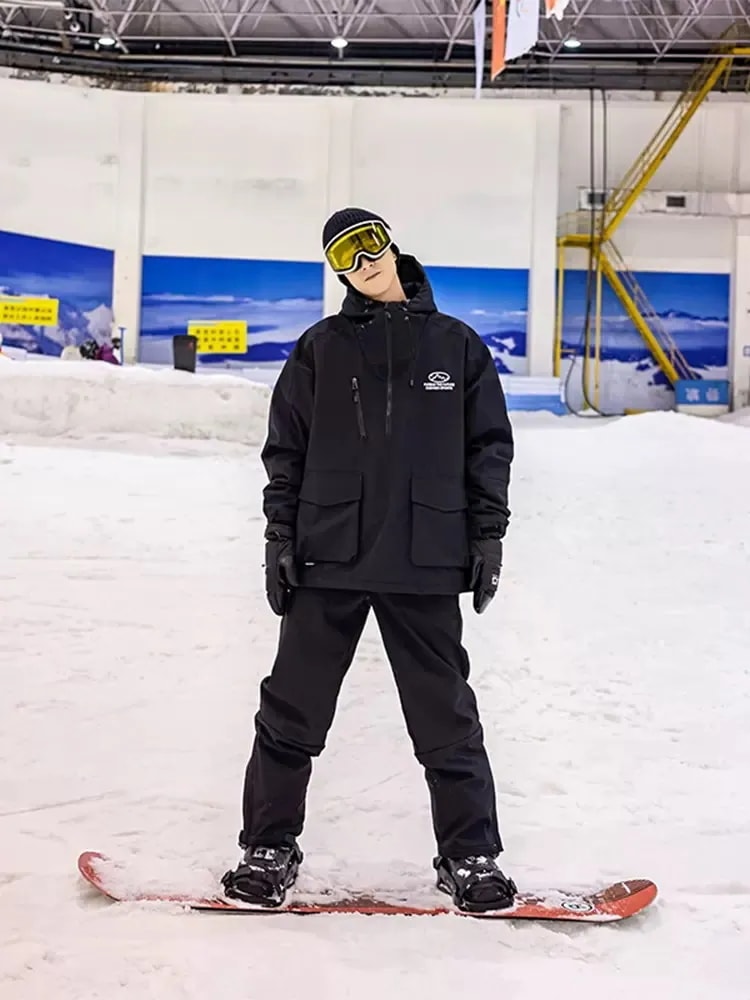 スーパーセール スキーウェア メンズ レディース ボードウェア スノボウェア 上下セット防寒 レディース 大きいサイズ 極厚裏起毛 撥水加工（S-4XL） 防寒 ジャケット パンツ 男女兼用 9,125円