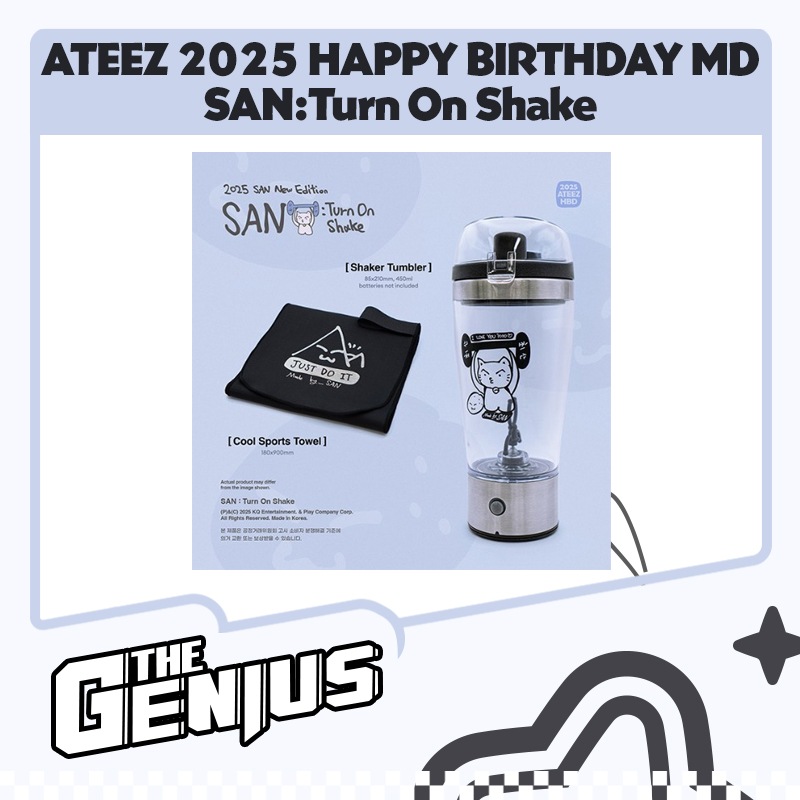 [SAN: Turn On Shake] ATEEZ 2025 HAPPY BIRTHDAY MD SAN