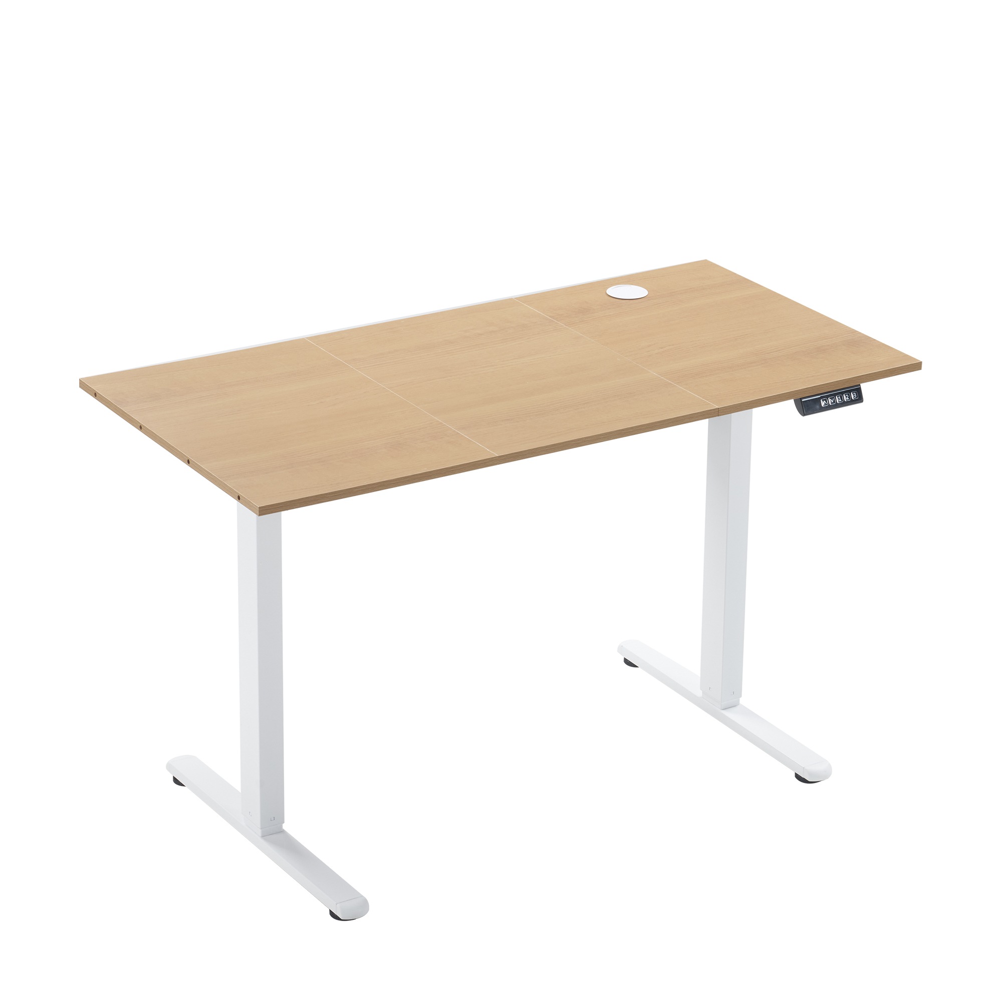【国内へ発送&送·料·無·料】829ナチュラル 電動昇降デスク スタンディングデスク 電動 幅120cm昇降デスク 昇降式テーブル 昇降式デスク 昇降 高さ調整 リモートワーク デスク 在宅 テレワー