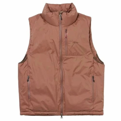 AURORA TEX STAND COLLAR DOWN VEST【EC】