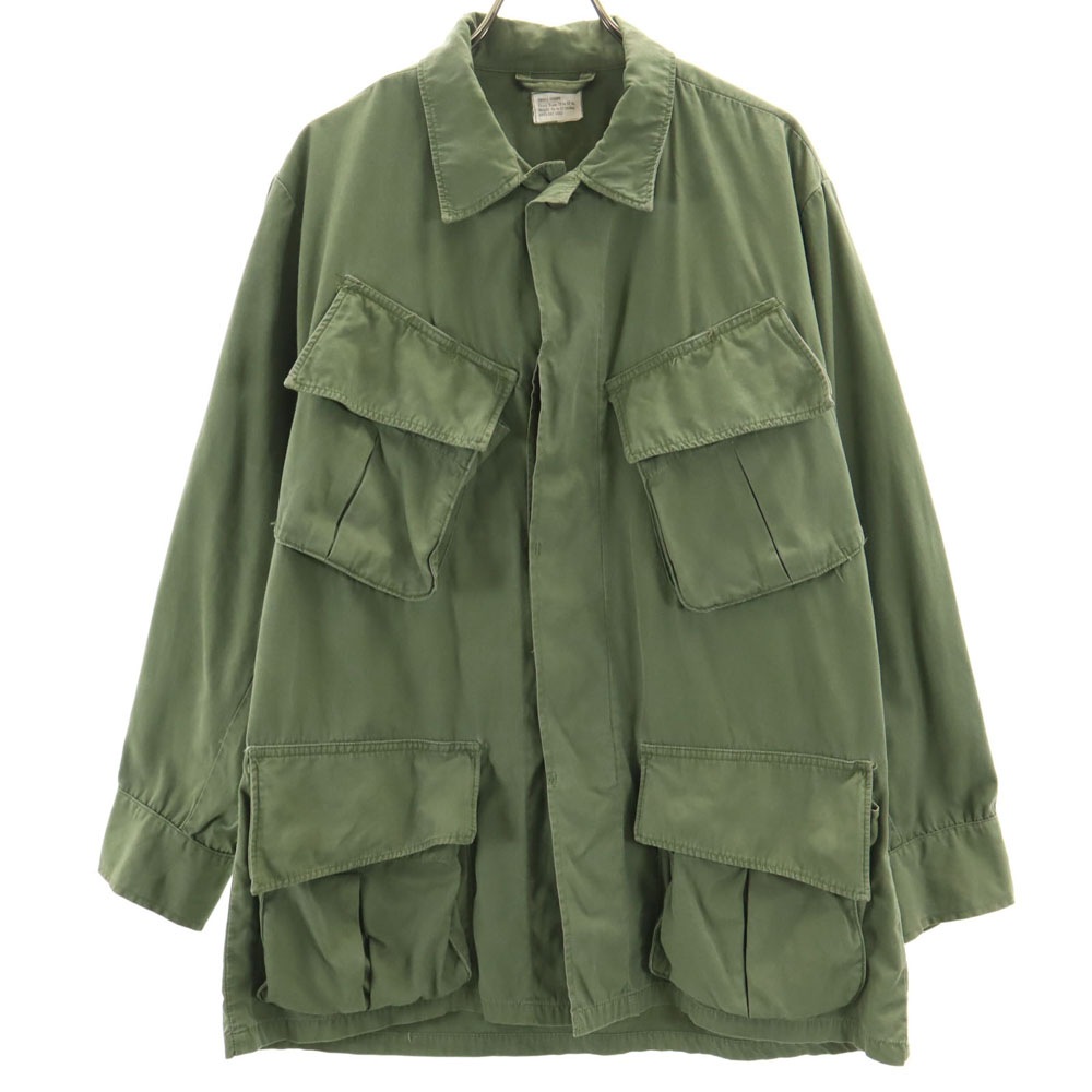 アメリカ軍 60s ヴィンテージ DSA 3rd前期 ジャングルファティーグ ジャケット S カーキ US ARMY ミリタリー メンズ