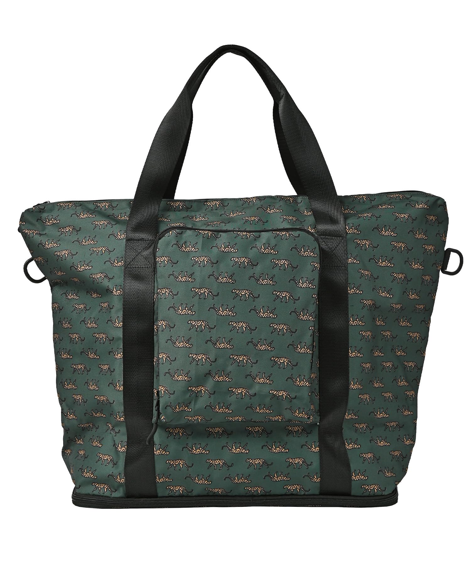 KiU キウ キャリーオントートバッグ CARRY ON TOTEBAG 防水 撥水 メンズ レディース 男女兼用 バッグ 大容量 パッカブル コンパクト キャリーケース取付 旅行 トラベル レオパー